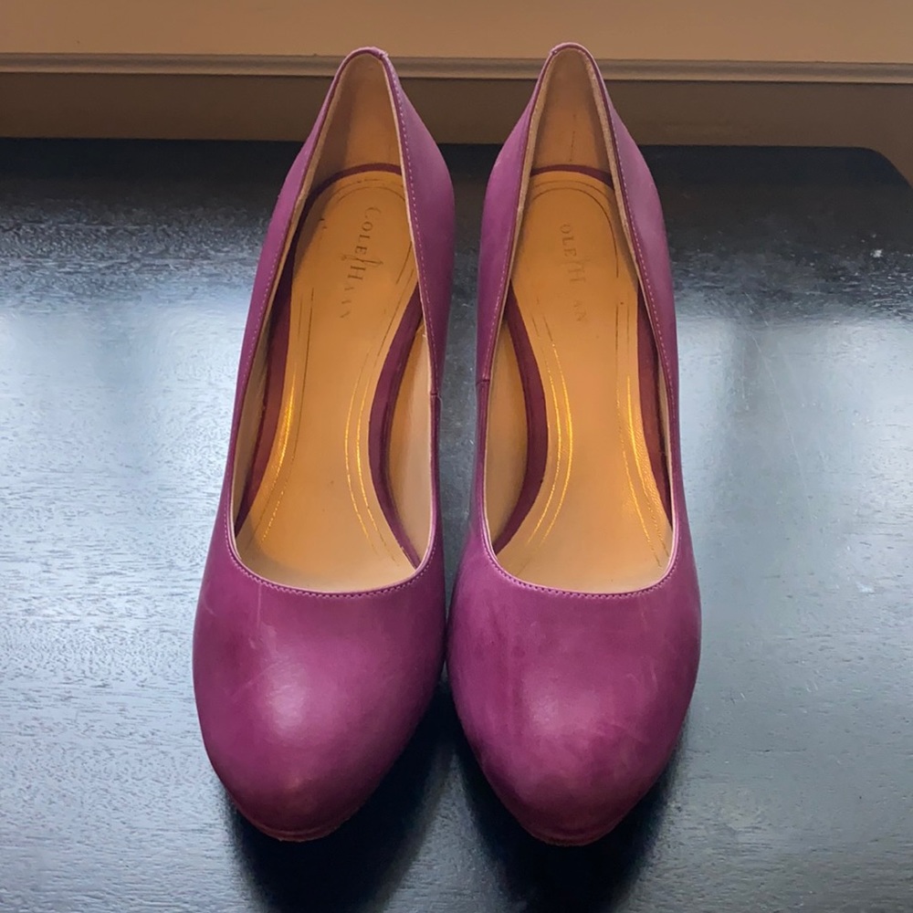 Cole Haan Purple Chelsea Pump